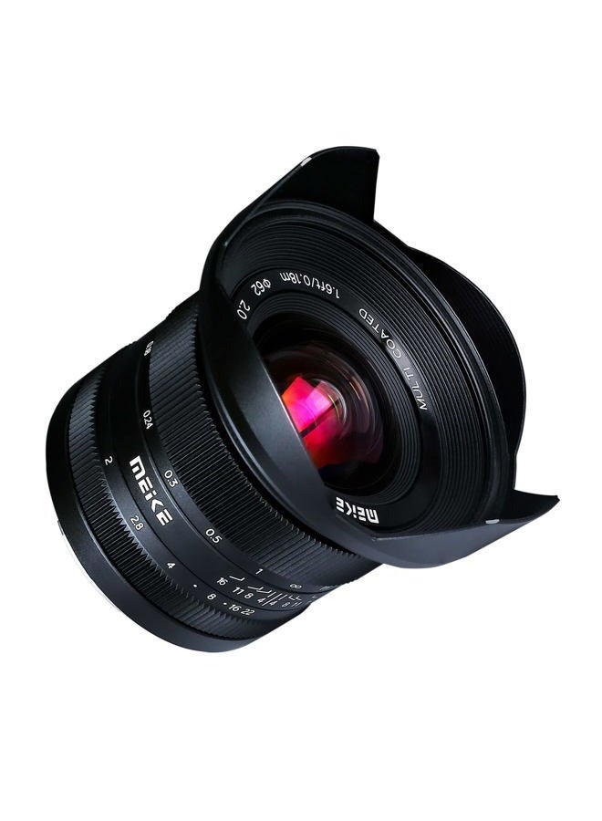 Meike عدسة بزاوية واسعة 12 مم f2.0 بتركيز يدوي متوافقة مع كاميرات سوني E Mount بدون مرآة A6400 A5000 A5100 A6000 A6100 A6300 A6500 A6600 - Image 2