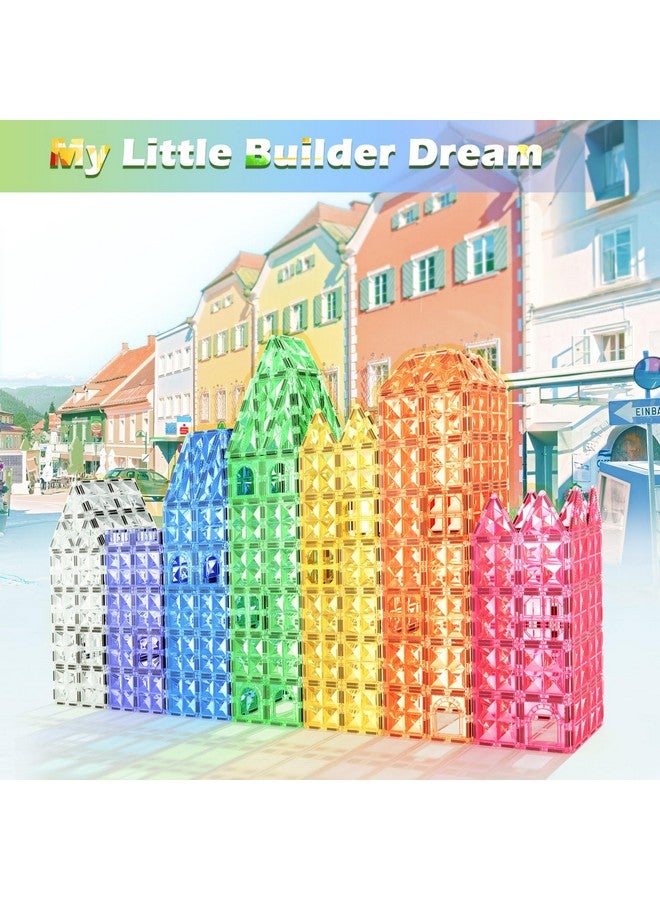 Soyee Magnetic Tiles Kids Toys STEM Sensory Toy Magnetic Building Blocks Toys for Toddlers Boys & Girls Ages 3 4 5 6 7 8+ Birthday Girls Gifts  - Image 4