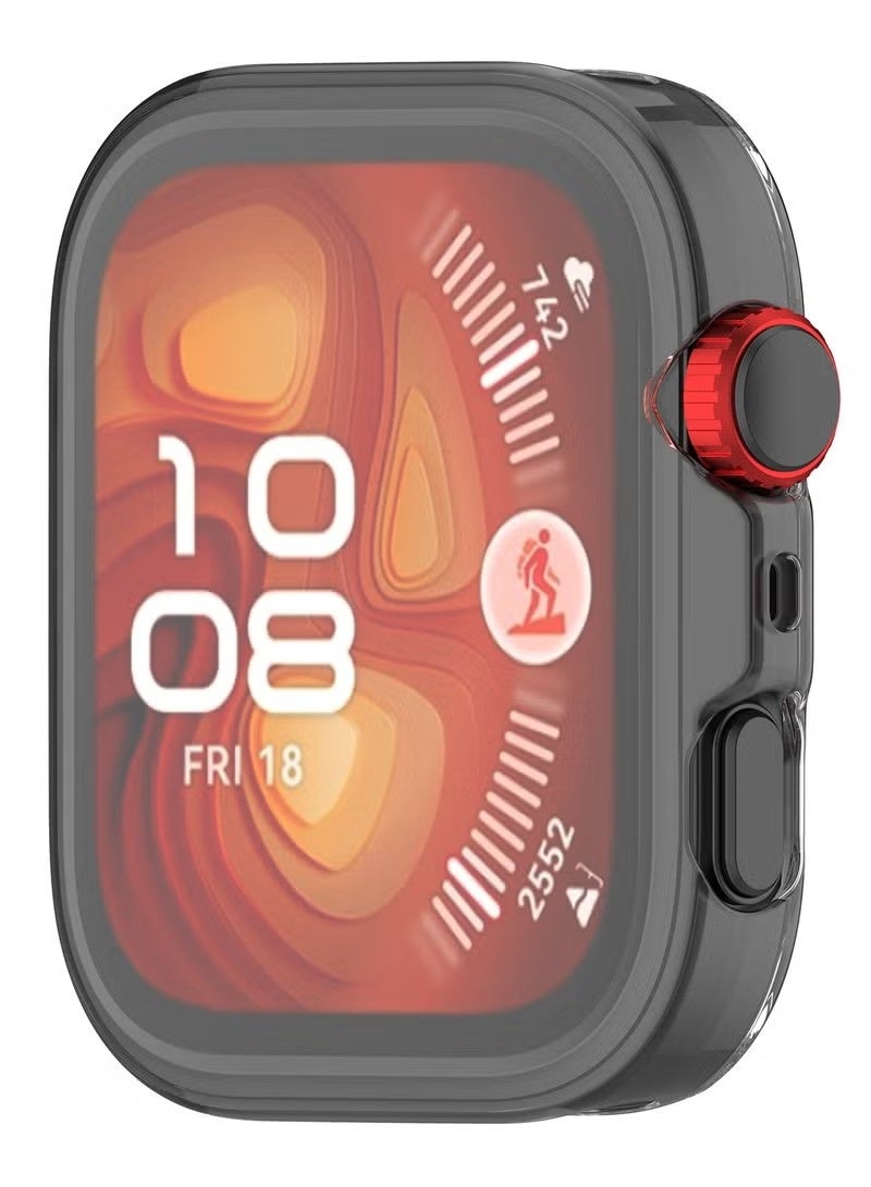 Protective Case Suitable for Huawei Watch Fit 5 TPU Shockproof Protective Case Clear - Image 3