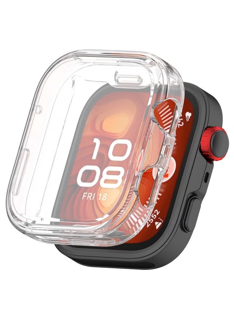 Protective Case Suitable for Huawei Watch Fit 5 TPU Shockproof Protective Case Clear - Image 1