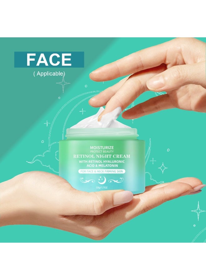 jalan Retinol Night Revitalizing Moisturizing Cream - 50g - Image 4