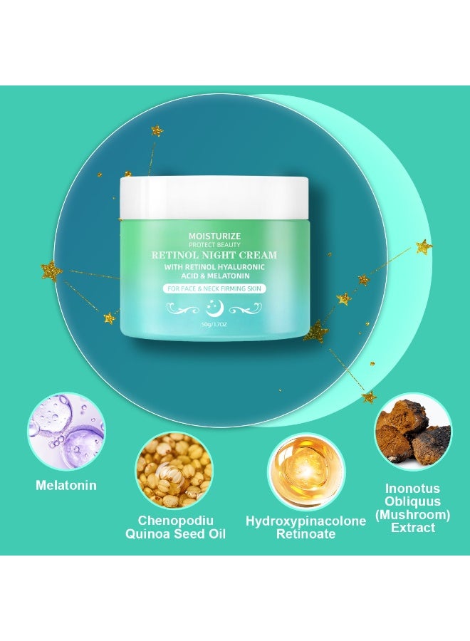 jalan Retinol Night Revitalizing Moisturizing Cream - 50g - Image 2