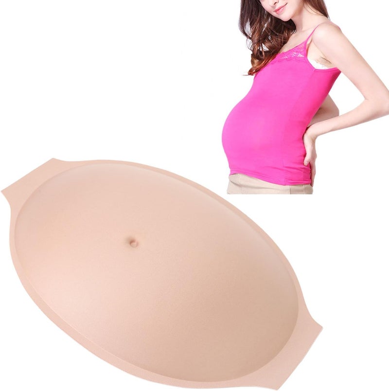 klarako Fake Pregnancy,Inflatable Belly Empty Fake Padded Pregnancy,Belly Rectangular Breathable Lightweight Artificial Pregnant Tummy for Props Costumes Cosplay - Image 2