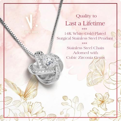 Larvincy I Love You I'm Sorry Gifts For Her, Apology Gift For Her - Wife, Girlfriend, Soulmate - Forgive Me Necklace With Heartfelt Message In A Stunning Box, Let's Start Over Love Necklace Present - Image 5