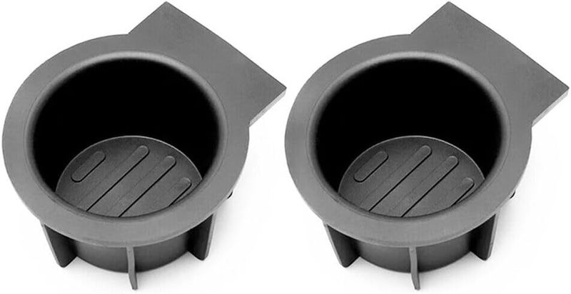 WXZOS Front Console Cup Holder Rubber Insert Liner Fit for Ford F-150 Expedition Navigator - Image 1