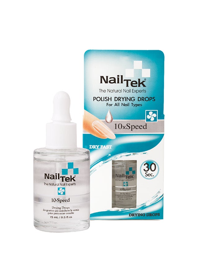 Nail Tek 10-Speed Polish Drying Drops, 55826P 