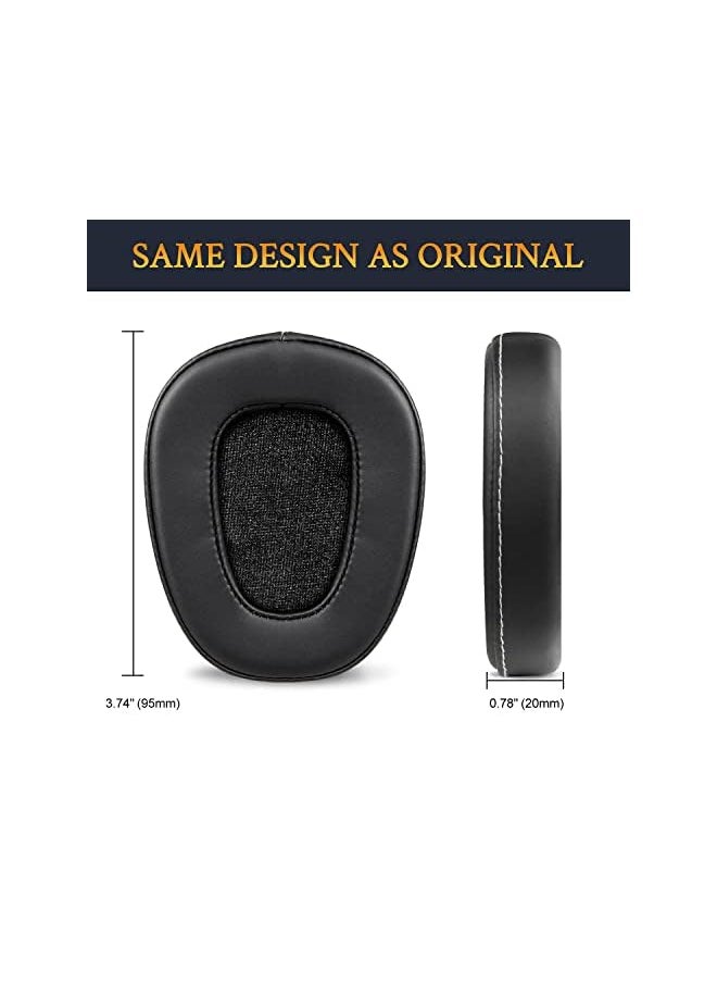 erorex Earpads Replacement For Crusher Wired Crusher 1.0 Over Ear Headphones Do Not Fit Crusher 2.0 360 Anc Evo Wireless Hesh Ear Pads Cushions With Noise Isolation Foam Black  - Image 3