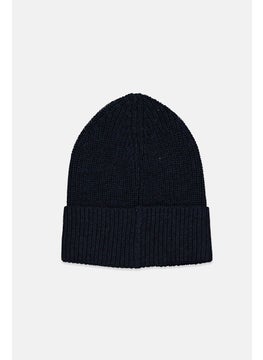 Tchibo Kid Girls Textured Beanie, Navy 
