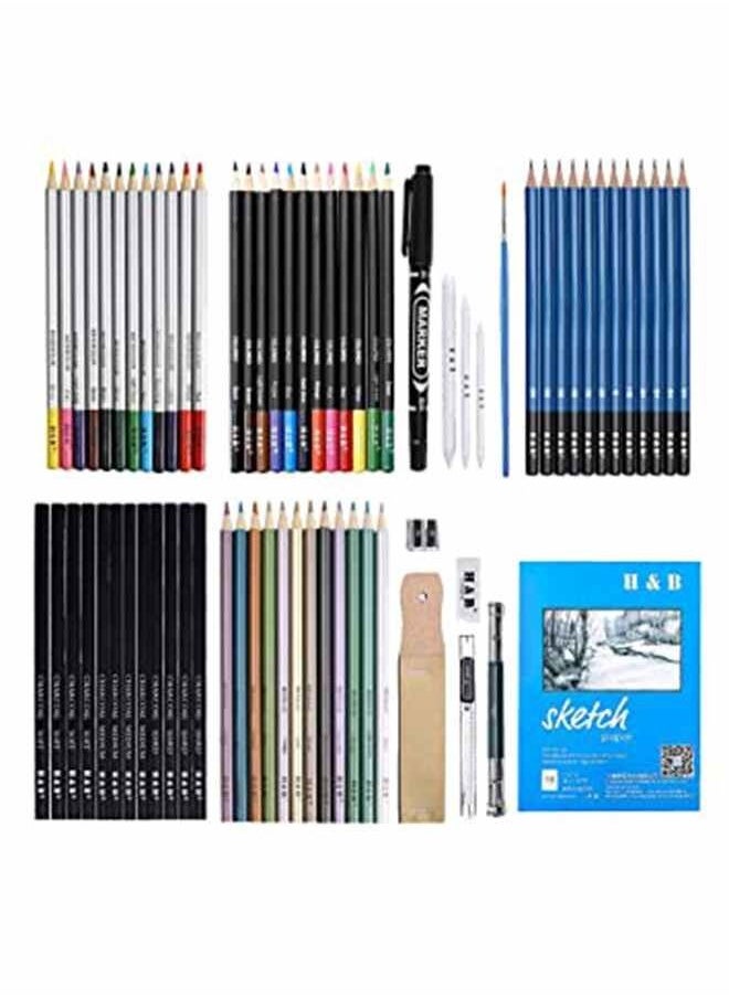 H&B - 71-Piece Professional Drawing Kit - Image 1