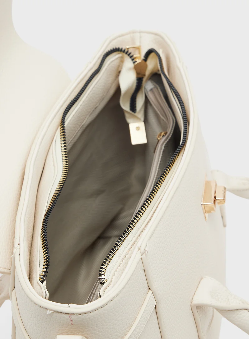 ايلا Top Handle Structured Tote