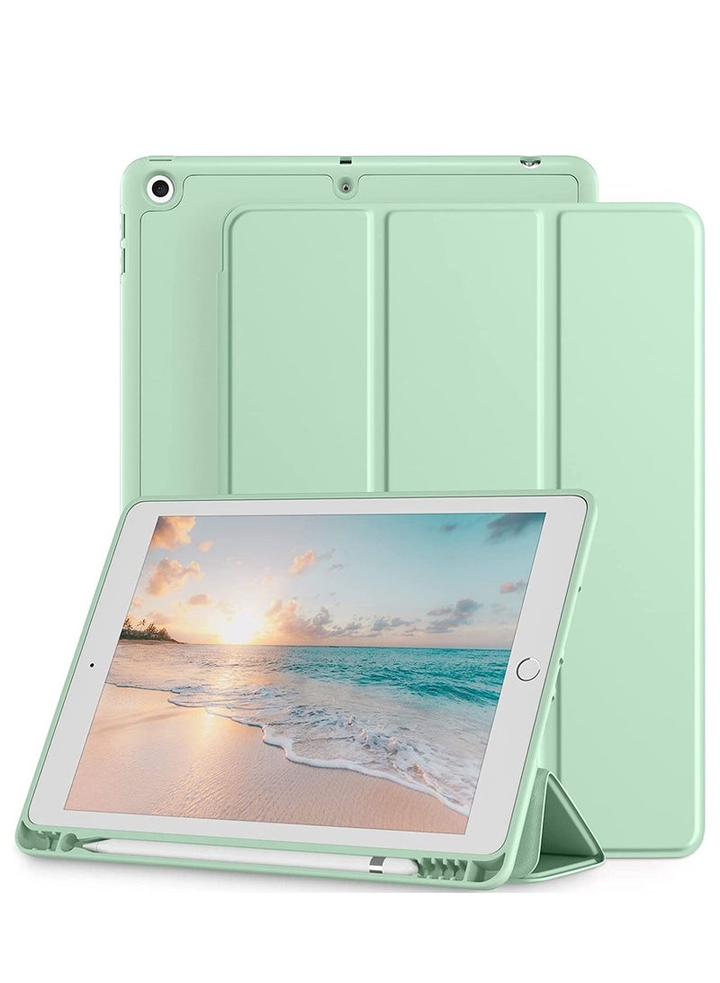 جراب iPad 10.2 لجهاز iPad 9th Generation 2021 iPad 8th Generation 2020 iPad 7th Generation 2019 Slim Stand Hard Back Shell Smart Cover Case for iPad 10.2 inch Auto Wake Sleep Green - Image 1