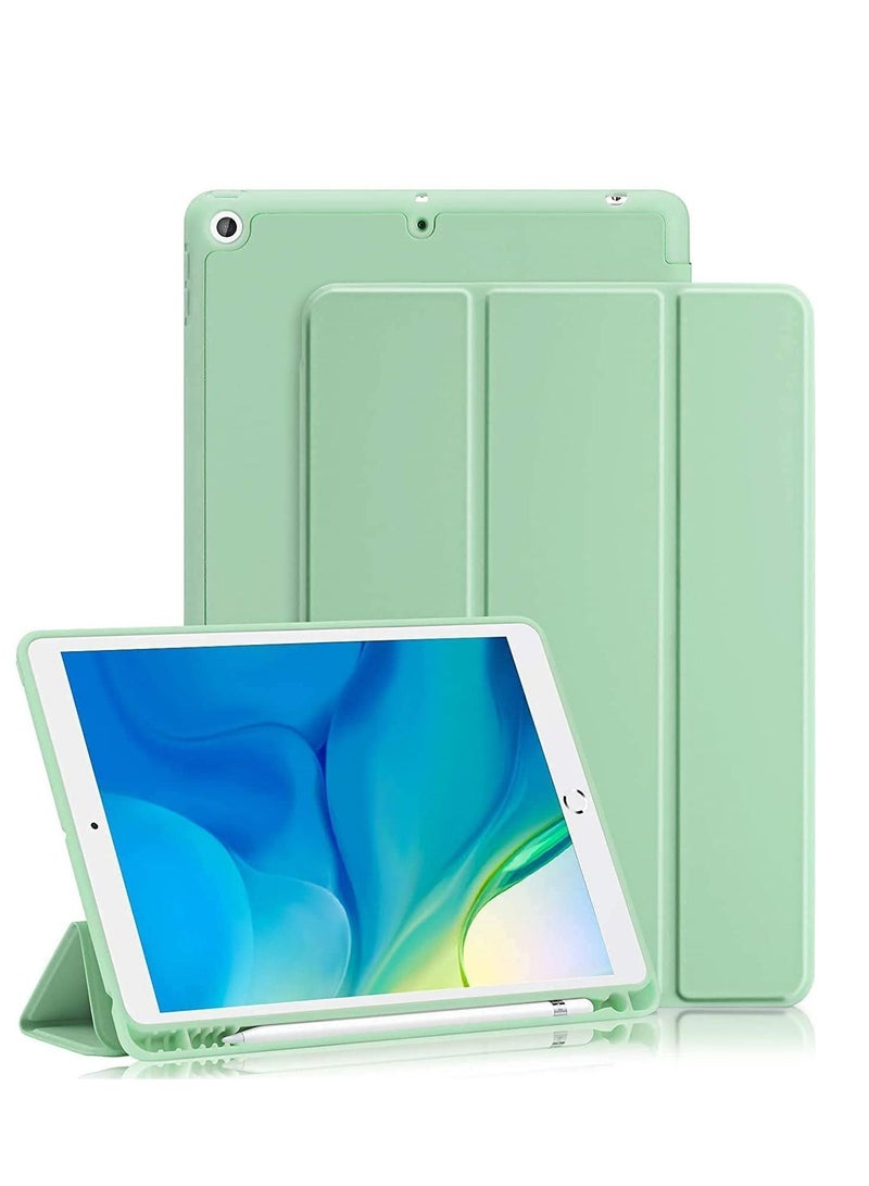 جراب iPad 10.2 لجهاز iPad 9th Generation 2021 iPad 8th Generation 2020 iPad 7th Generation 2019 Slim Stand Hard Back Shell Smart Cover Case for iPad 10.2 inch Auto Wake Sleep Green - Image 2
