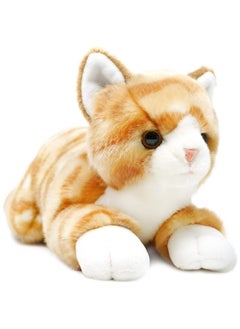 فياهارت القطة تامار البرتقالية | دمية محشوة على شكل حيوان بطول 10 بوصات | من إنتاج شركة Tigerhart Toys  - Image 1