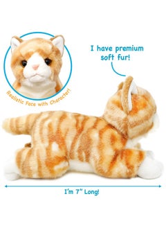 فياهارت القطة تامار البرتقالية | دمية محشوة على شكل حيوان بطول 10 بوصات | من إنتاج شركة Tigerhart Toys  - Image 2