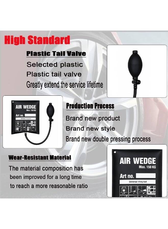 DEFAONS Air Wedge Pump 150KG Universal Lifting Tool, Inflatable Alignment Bag Shim for Door Window Installation Repair Auto Home Use - Image 4