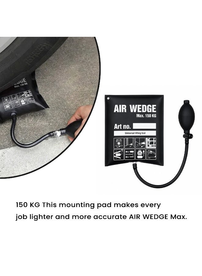 DEFAONS Air Wedge Pump 150KG Universal Lifting Tool, Inflatable Alignment Bag Shim for Door Window Installation Repair Auto Home Use - Image 2