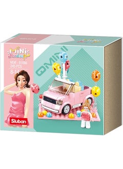 Sluban Sluban Mini HandCraft Series - MiniQ Open-topped Car Building Blocks 245 PCS  - Image 4
