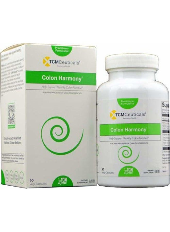 TCM Zone TCMCEUTICALS® توازن القولون 90 كبسولة نباتية - Image 1