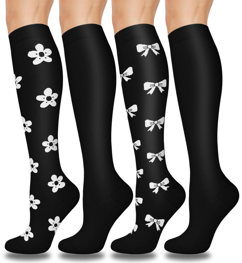 Aoliks Compression Socks for Women & Men, Best Support for Flying, Nurses, Running - Image 1