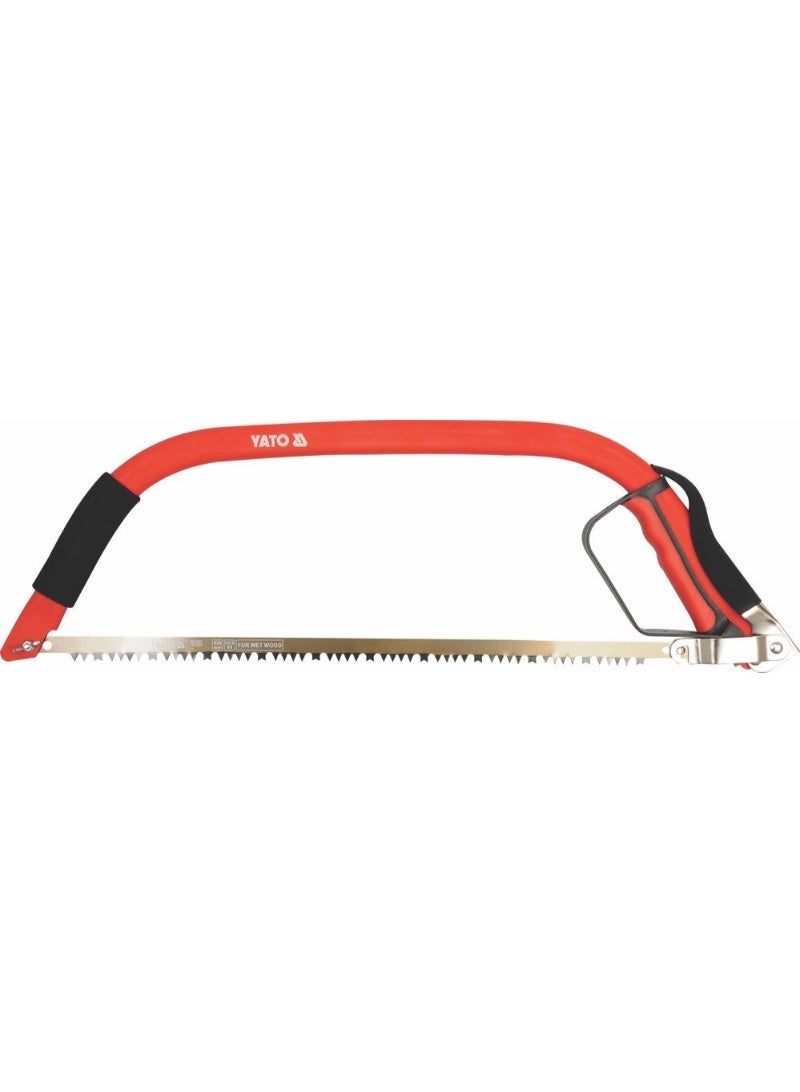 YATO Bow Saw 30" (760mm) HCS65 Blade Colour Sleeve YT-3204