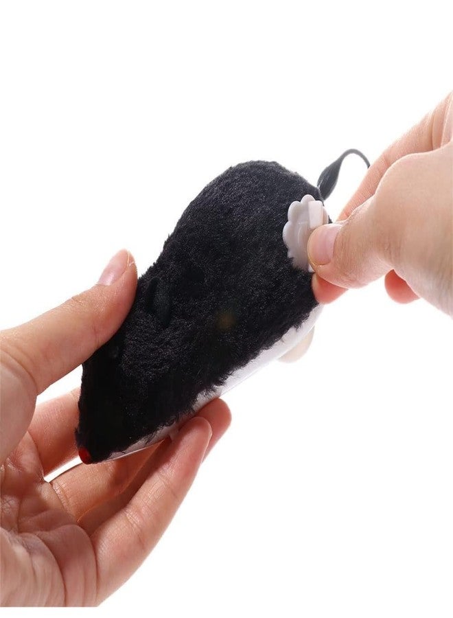 Munmoll Cute Clockwork Mouse Toys 1 PCS Moving Mouse Toy for Pet Cat Outdoor Kitten Playing Rat Toys for Cat Dogs Kids (Black Color) - Image 2