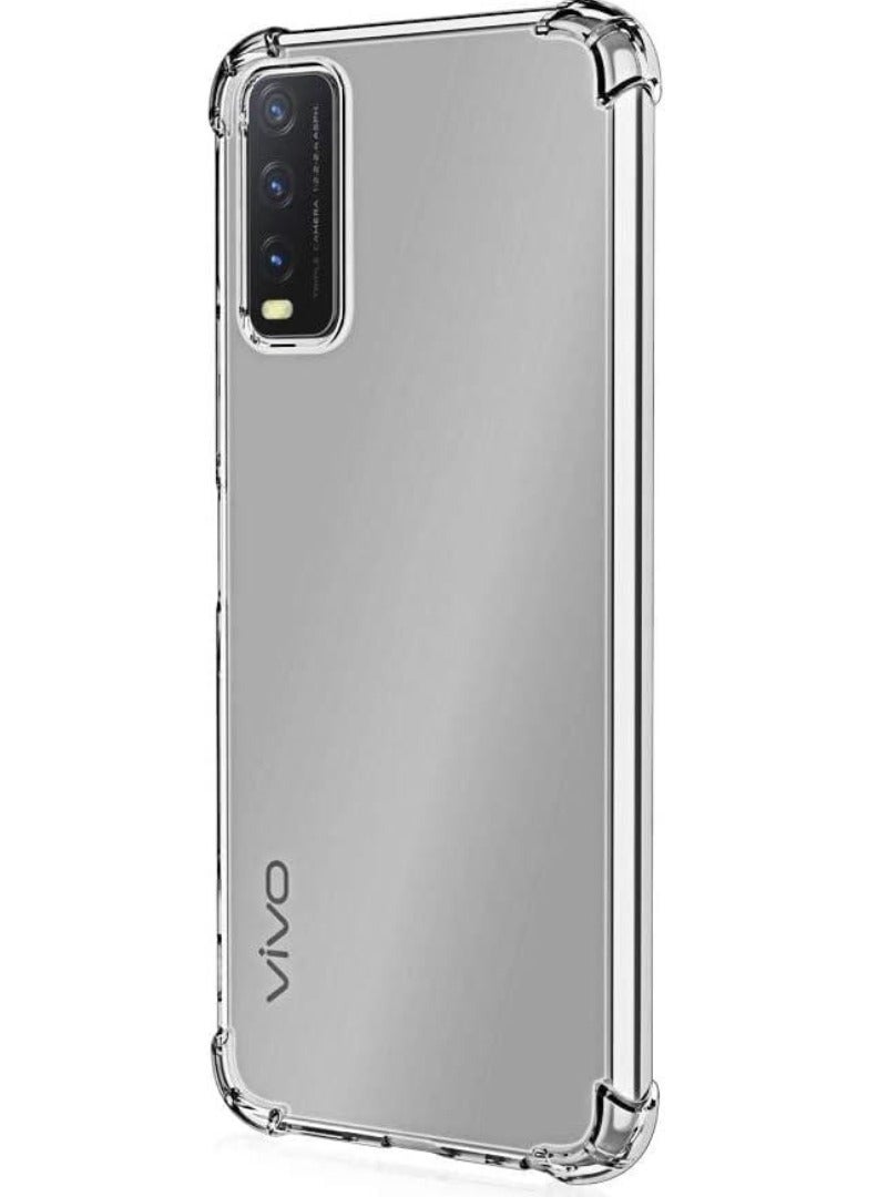 JAJEEK New Bumper Case Compatible With VIVO Y20 – Soft TPU Silicone Clear Transparent Case Cover – Shockproof, Durable Protection for Your Smartphone - Image 3