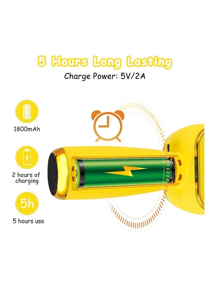 Kids Karaoke Microphone for Girls and Boys, Wireless Handheld Toddler Singing Microphone, Portable Children Mic Speaker with Voice Changer, Birthday Party Gifts - Image 3