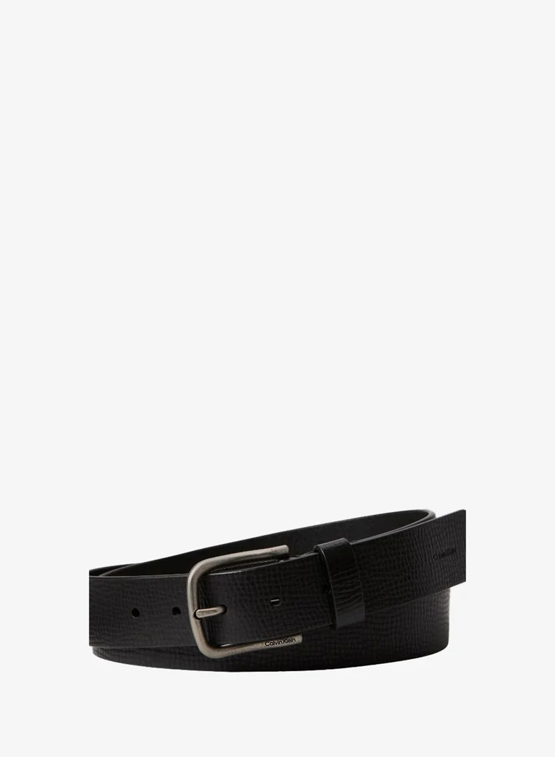 CALVIN KLEIN  Round Buckle 35MM Fixed Belt for Men | Best Price UAE