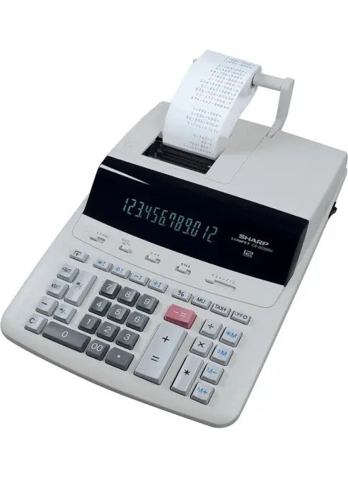 SHARP - CS 2635RHGY 12 Digit Strip Calculator - Image 1