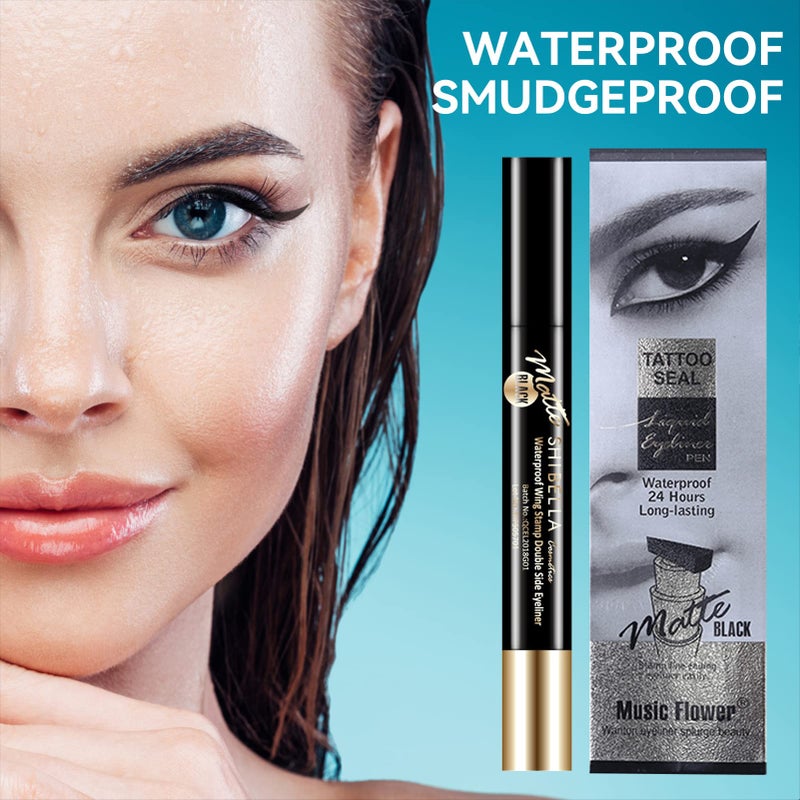 ميوزك فلاور قلم تحديد العيون السائل تاتو سييل - Image 5
