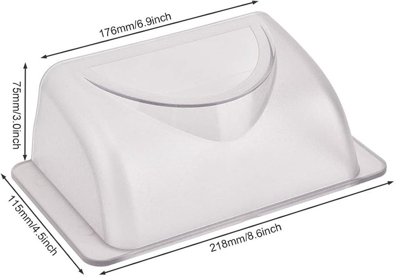 Transparent PVC Protective Rain Cover For Outdoor Door Access Control Keypad And Doorbell - Image 5