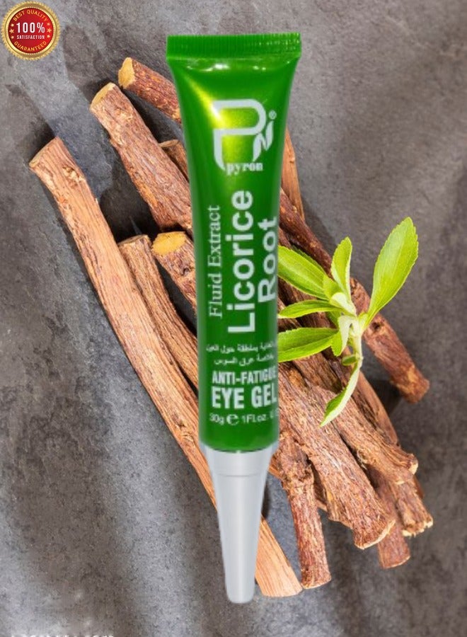 PYRON Fluid Extract Licorice Root Anti Fatigue Eye Gel Extra Brightening 30g - Image 2