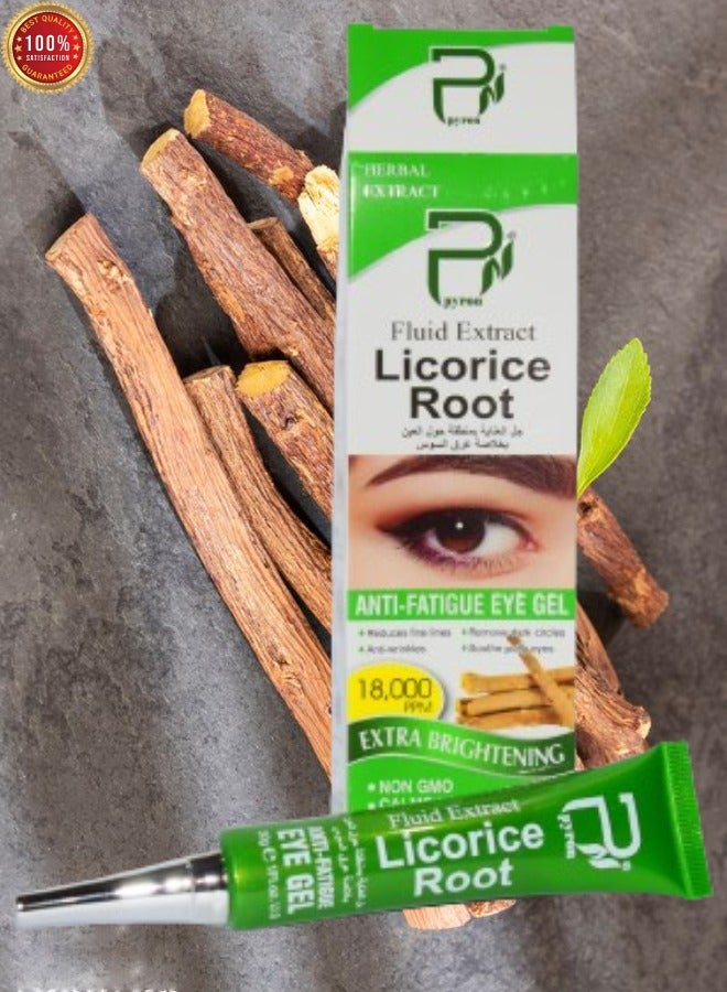 PYRON Fluid Extract Licorice Root Anti Fatigue Eye Gel Extra Brightening 30g - Image 3