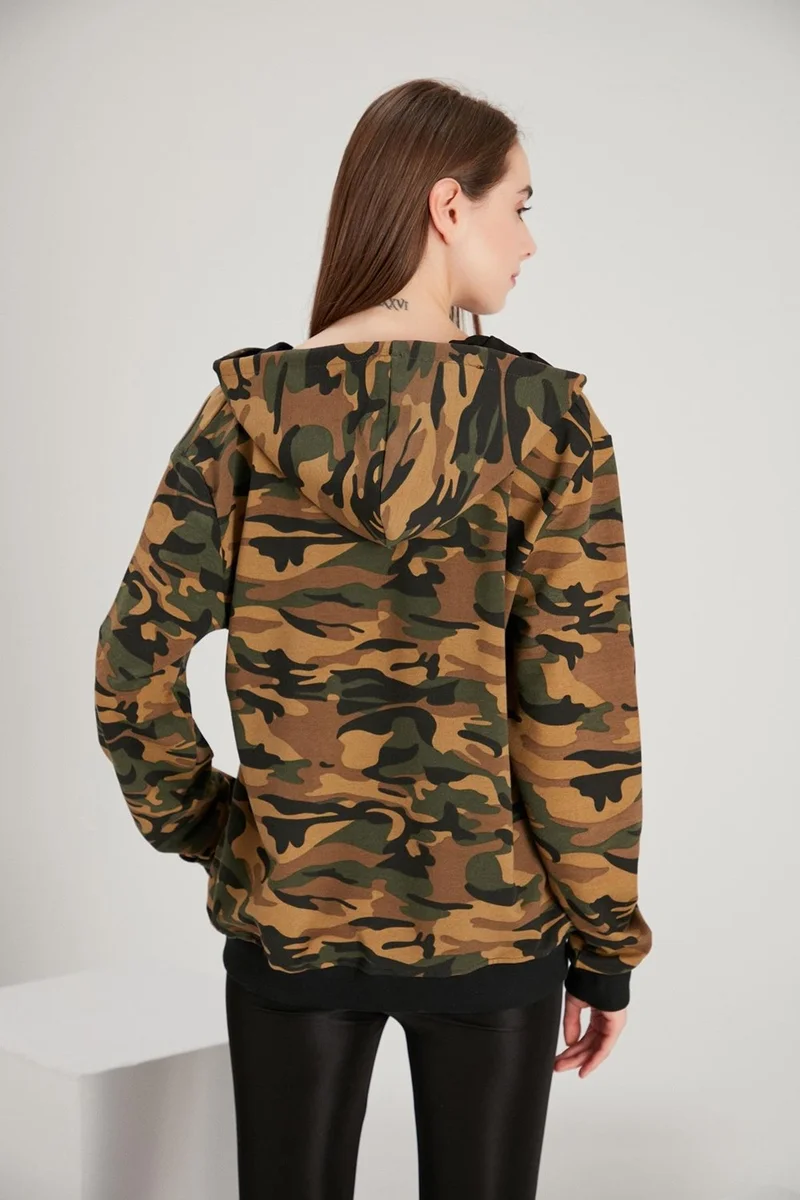 Alexander Gardi Alexandergardı Zippered Oversize Sweatshirt (E21-7290)