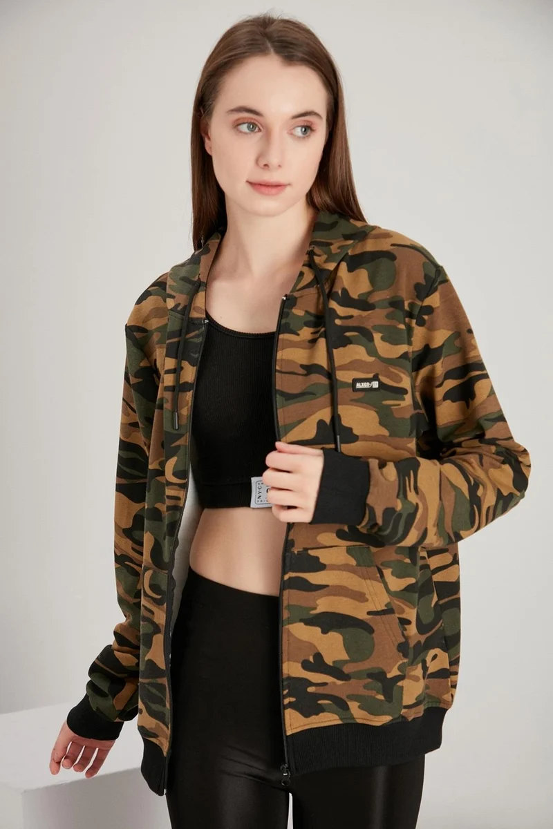 Alexander Gardi Alexandergardı Zippered Oversize Sweatshirt (E21-7290)