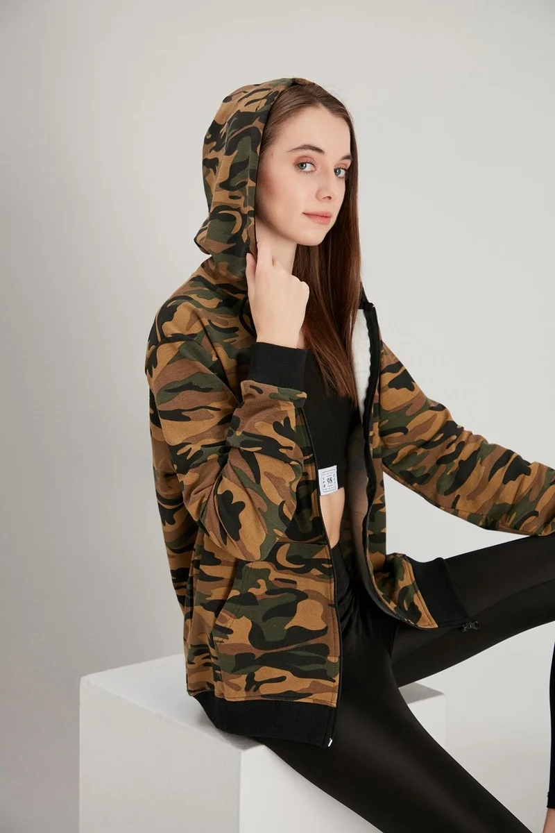 Alexander Gardi Alexandergardı Zippered Oversize Sweatshirt (E21-7290)