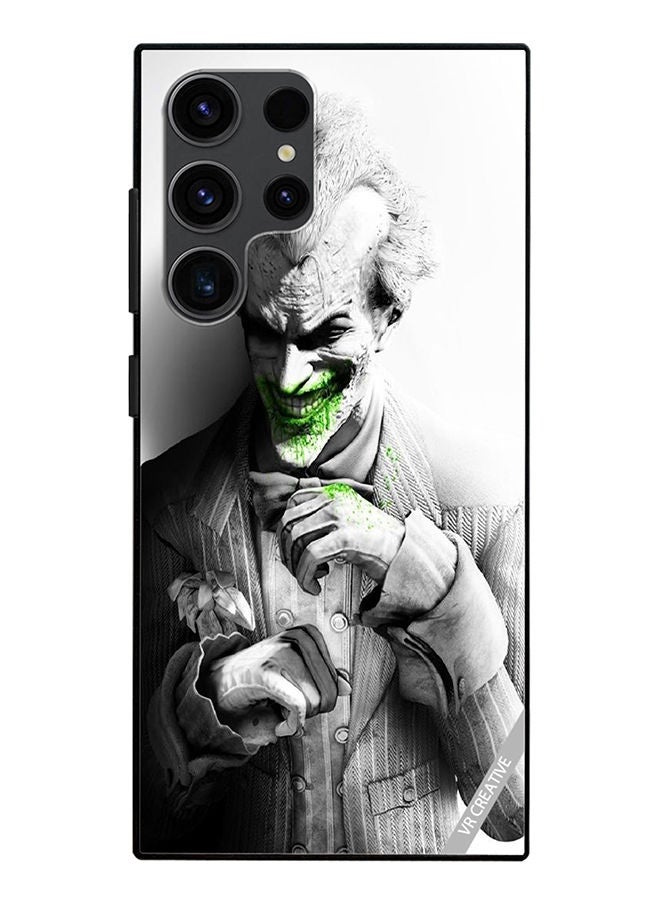 VR CREATIVE Protective Case Cover For Samsung Galaxy S23 Ultra 5G Joker Design Multicolour - Image 1