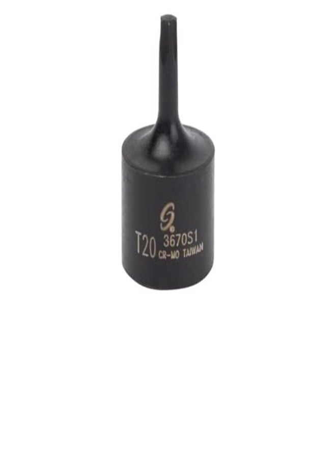 Sunex Tools Sunex 3670s1 3/8-Inch Drive T20 Internal Star Impact Socket - Image 3