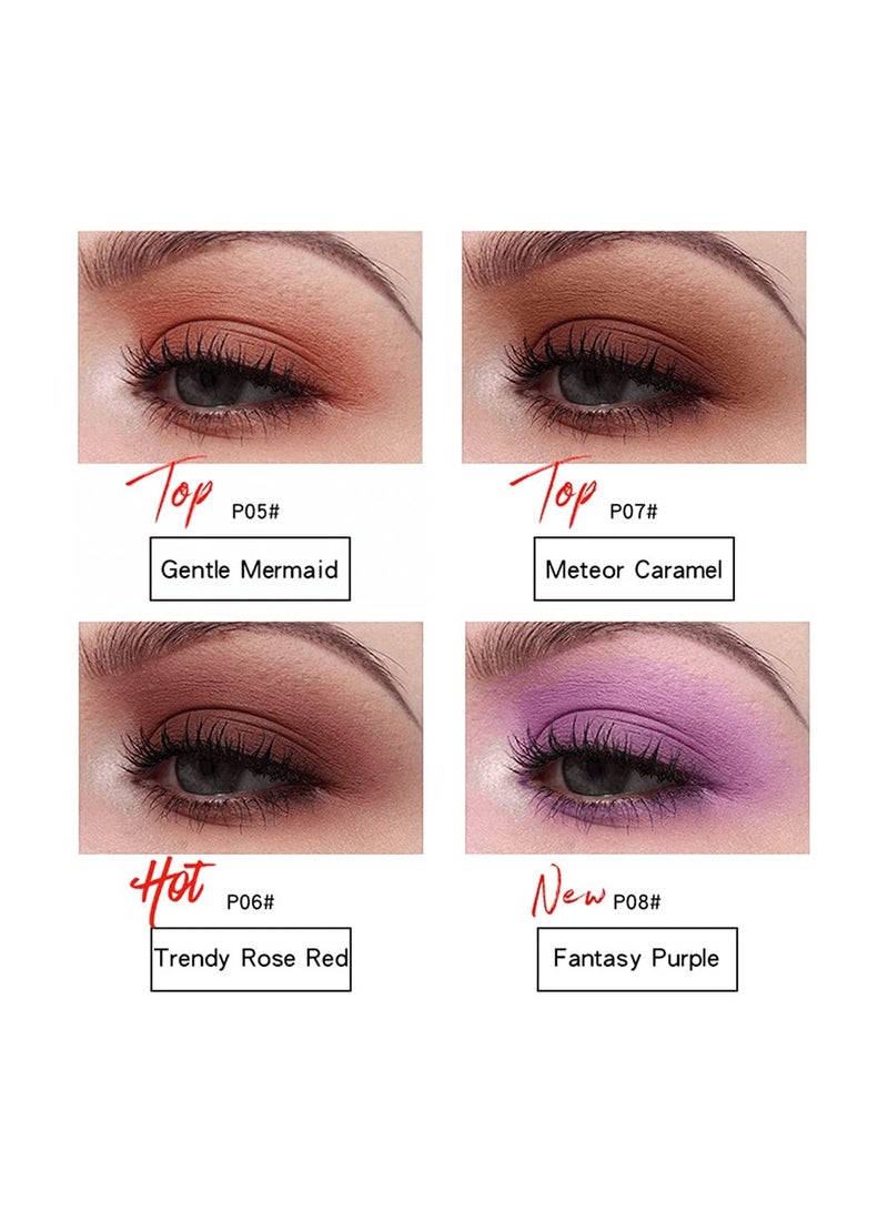 Eyeshadow Matte, 8 Pack Liquid Eyeshadow Matte, Cream To Powder, Finish Bright High Pigmented Blendable All-day Wear Eye Shadow, Smudge-Proof Eyeshadow, Waterproof Quick-Dry Eyeshadow Set for Women - Image 2