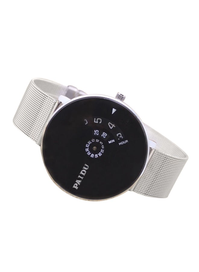 بايدو ساعة يد بعقارب من الإستانلس إستيل مقاومة للماء للنساء - Image 4