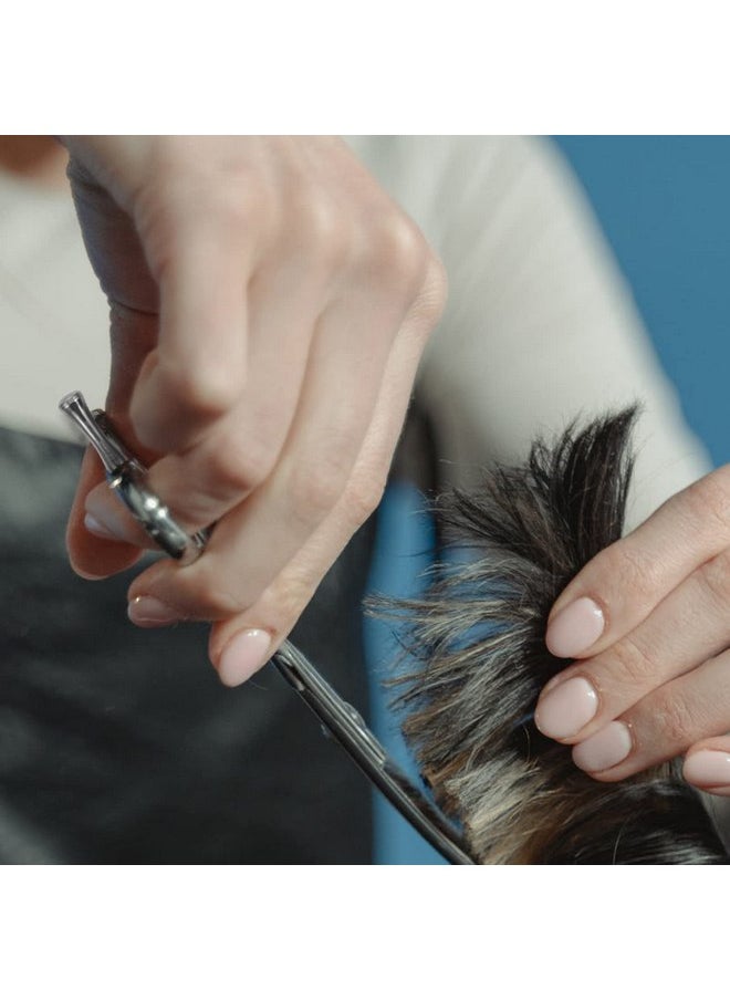 POPETPOP - POPETPOP 6 Pcs Hair Scissors Finger Tangs Stainless Steel Pet Scissor Finger Rests Hair Clipper Tangs Scissor Parts for Hair Cutting Scissors Pet Shears Silver - Image 1