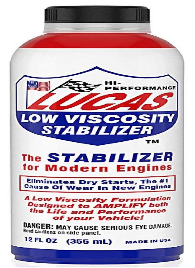 LUCAS OIL - Lucas Low Viscosity Oil Stabilizer (12 oz) - Image 1