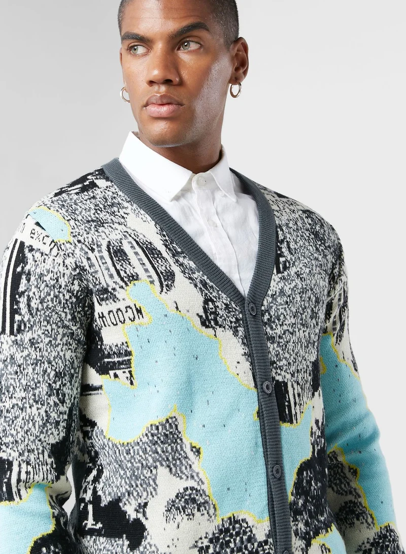 HUF Mashup Cardigan