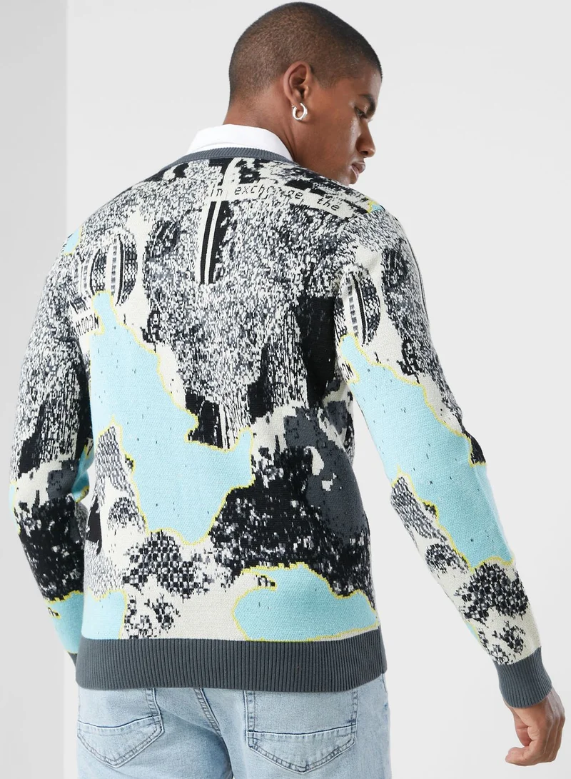 HUF Mashup Cardigan