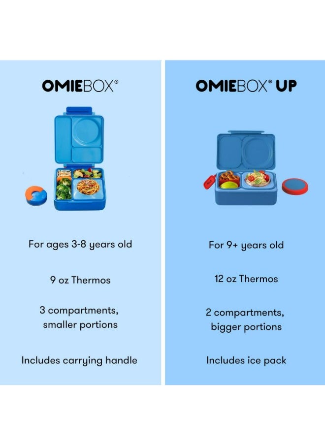 Omielife - OmieBox Up Bento Box with Insulated Thermos & Ice Pack, Cosmic Blue - Image 1