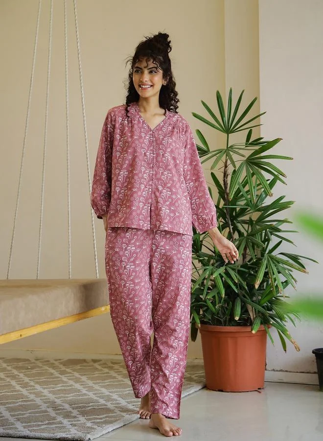sanskrutihomes Women Printed Night suit by Styli