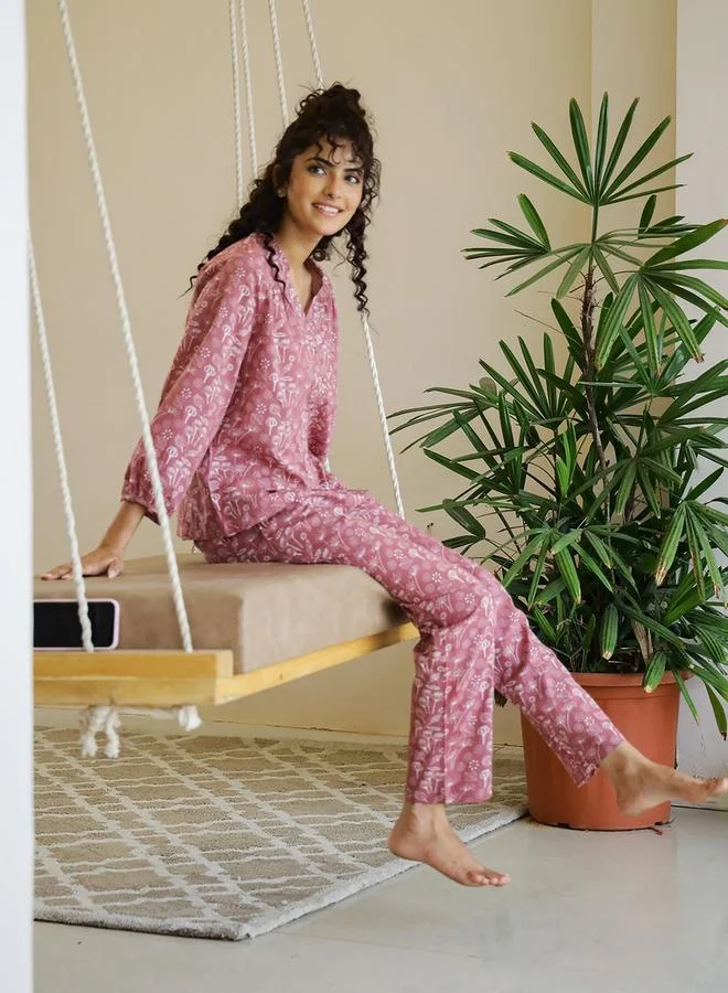 sanskrutihomes Women Printed Night suit by Styli