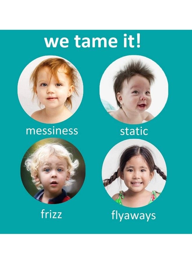 T is for Tame Bundle 1 Kids Hair Taming Spray For Frizz Static & Bed Head For Boys & Girls And 1 Flexible Bristle Kids Detangling Brush Spray Is A 100% Natural Hair Product 2023 Launch Date  - Image 3