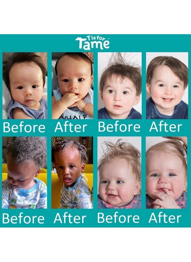 T is for Tame Bundle 1 Kids Hair Taming Spray For Frizz Static & Bed Head For Boys & Girls And 1 Flexible Bristle Kids Detangling Brush Spray Is A 100% Natural Hair Product 2023 Launch Date  - Image 5