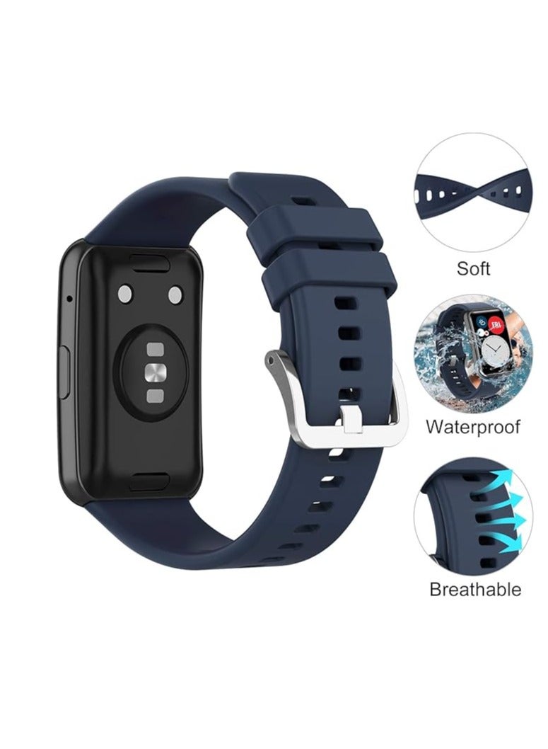Compatible Bracelet for Huawei Watch Fit Replacement Straps for Women Men Sport Strap Accessories Silicone Band (No Watch)  - Image 2